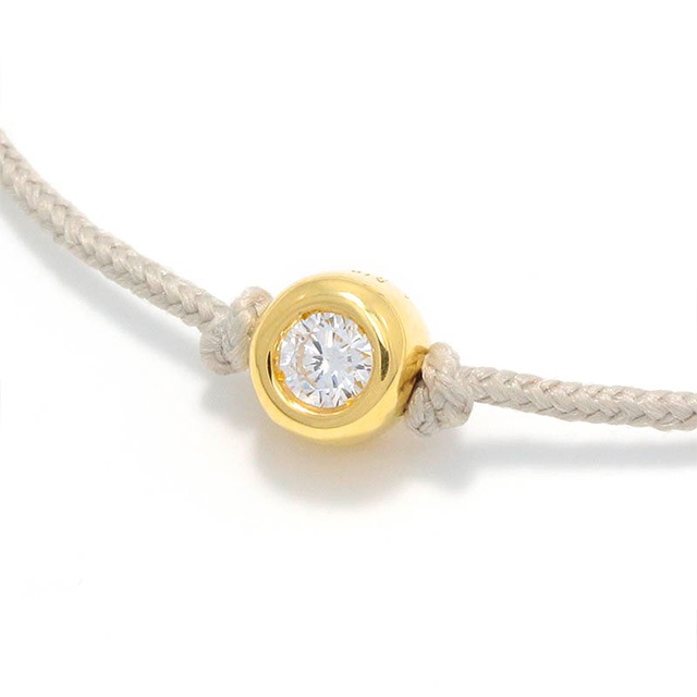����ѥ������֥����� One LG Diamond Bracelet - K18Yellow Gold w/Laboratory Grown Diamond