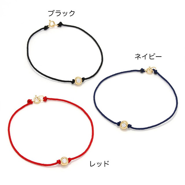 ����ѥ������֥����� One LG Diamond Bracelet - K18Yellow Gold w/Laboratory Grown Diamond