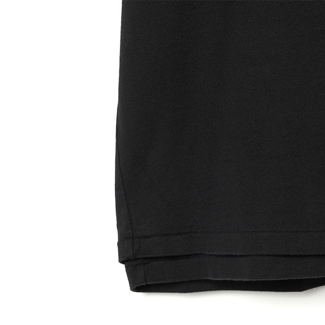 FORSOMEONE / LAYERED HI-NECK SHIRT