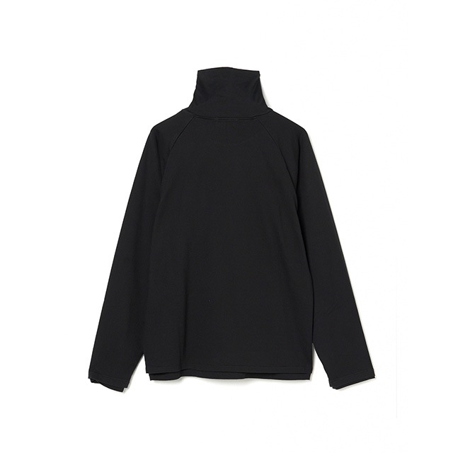 FORSOMEONE / LAYERED HI-NECK SHIRT