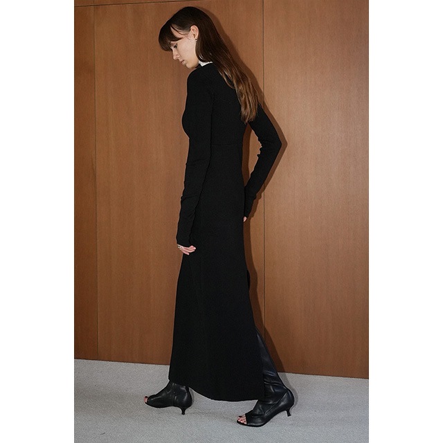 CLANE / ����� W FACE KNIT ONEPIECE