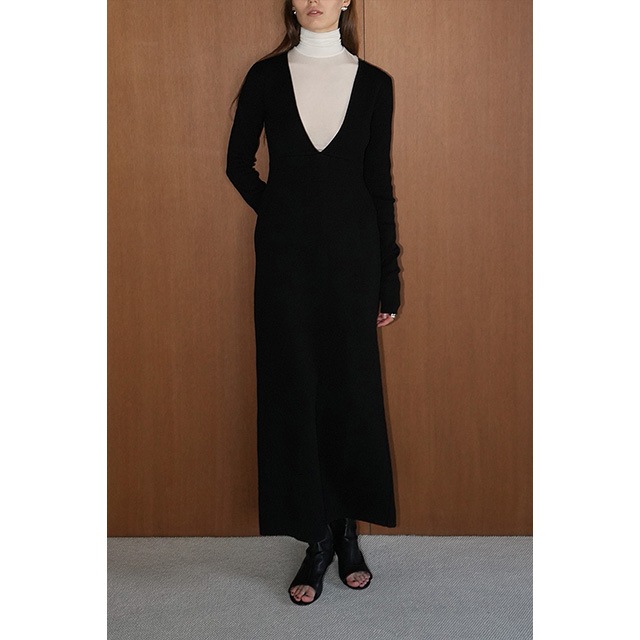 CLANE / ����� W FACE KNIT ONEPIECE