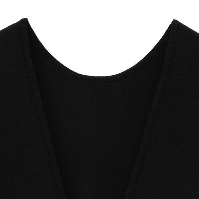 CLANE / ����� W FACE KNIT ONEPIECE