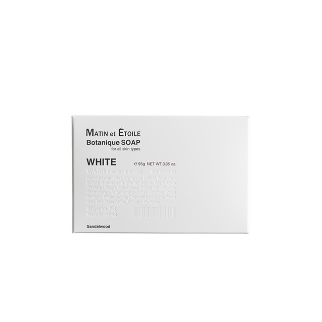 MATIN et ETOILE / �ޥ��� �� ���ȥ��� WHITE - Botanique Soap