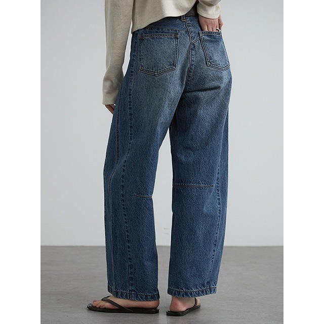 CREDONA / ɥ WIDE BEETLE DENIM PANTS