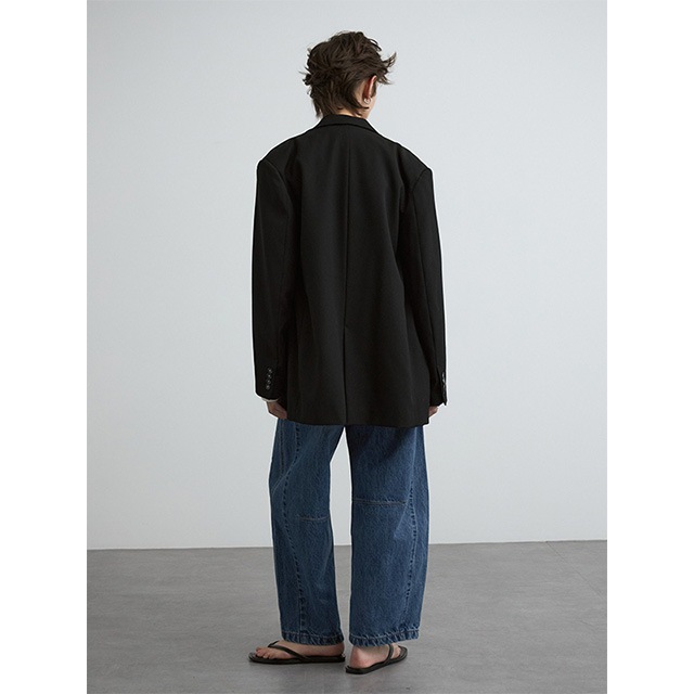 CREDONA / ɥ WIDE BEETLE DENIM PANTS