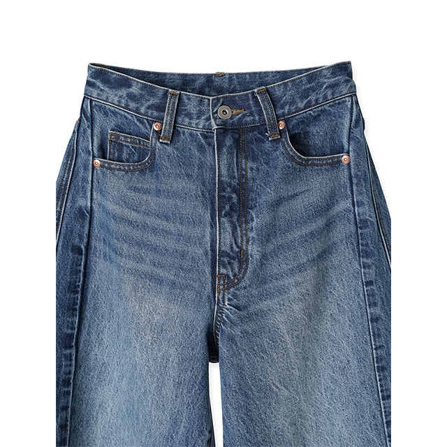 CREDONA / ɥ WIDE BEETLE DENIM PANTS