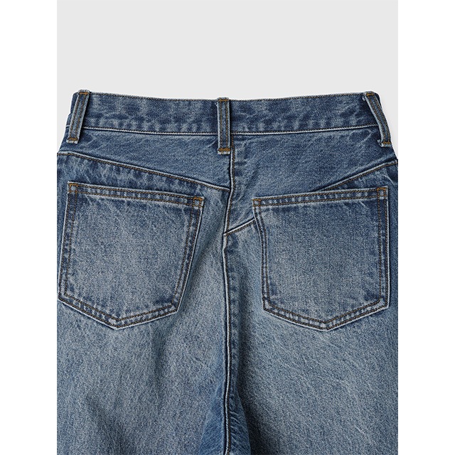 CREDONA / ɥ WIDE BEETLE DENIM PANTS