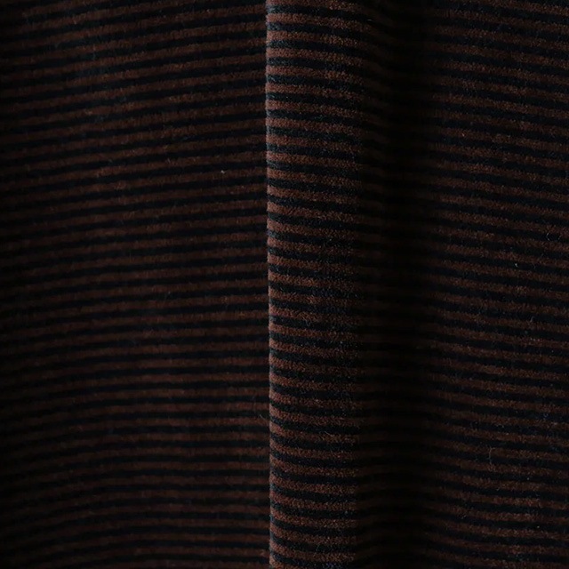 Name. / VELOUR BORDER LONG SLEEVE TEE