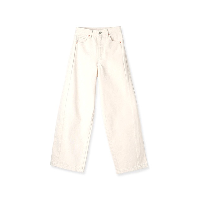CREDONA / ����ɥ� WIDE BEETLE DENIM PANTS