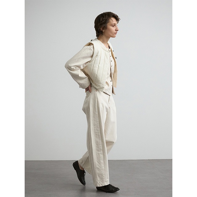 CREDONA / ����ɥ� WIDE BEETLE DENIM PANTS