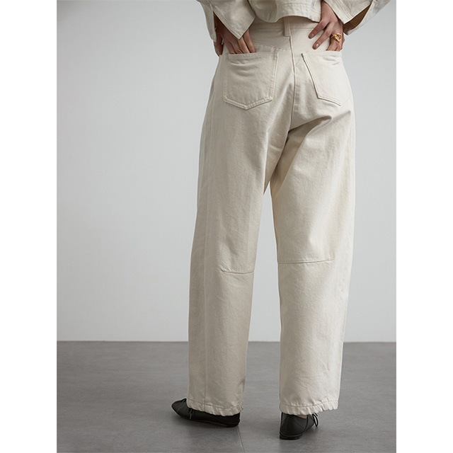 CREDONA / ����ɥ� WIDE BEETLE DENIM PANTS