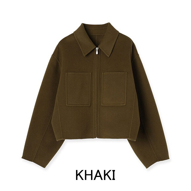 CREDONA / ����ɥ� WOOL SHORT ZIP JACKET COAT