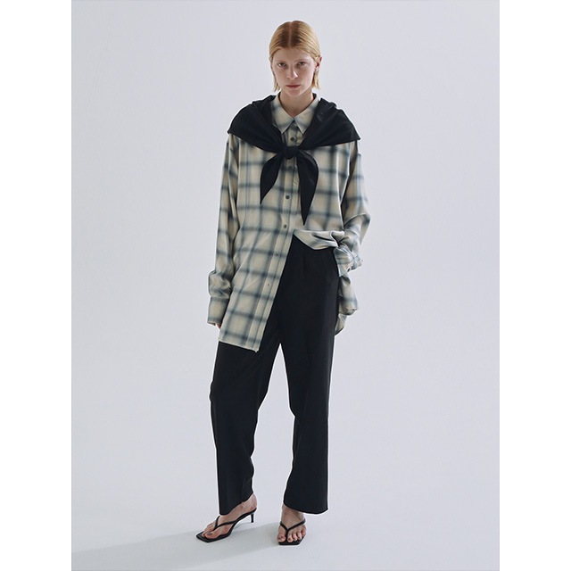 CREDONA / ɥ ROME CHECK SHIRTS