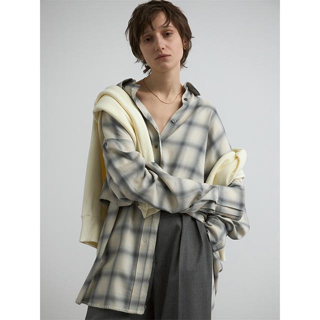 CREDONA / ɥ ROME CHECK SHIRTS