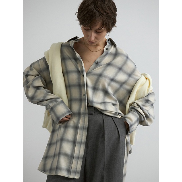 CREDONA / ɥ ROME CHECK SHIRTS