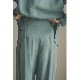 CLANE / �����  2TUCK CHINA SMOOTH PANTS