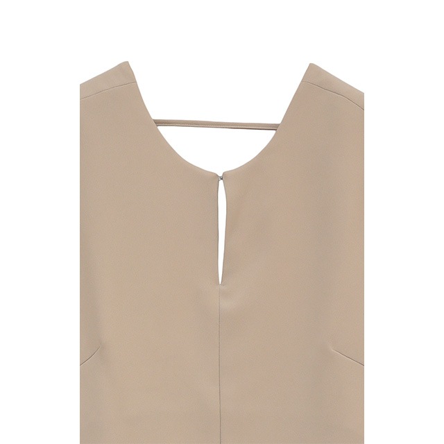 CLANE / ����� LAYERED BACK OPEN ONEPIECE