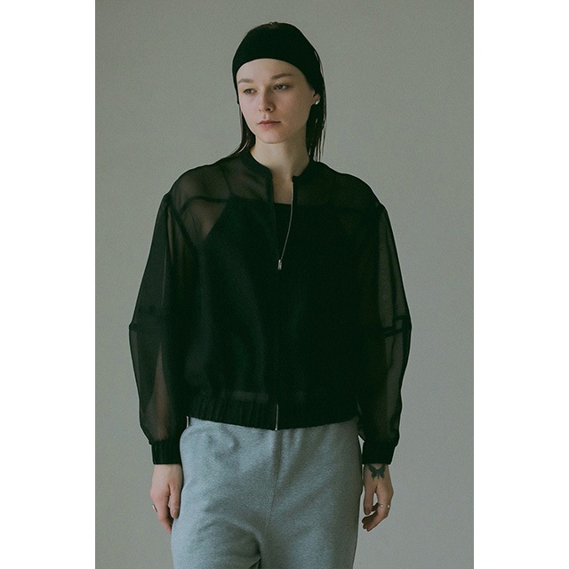 MANOF / �ޥΥ� SHEER VOLUME SLEEVE BLOUSON
