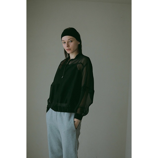 MANOF / �ޥΥ� SHEER VOLUME SLEEVE BLOUSON