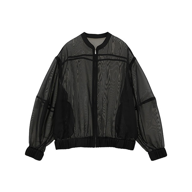 MANOF / �ޥΥ� SHEER VOLUME SLEEVE BLOUSON