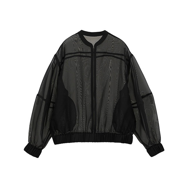 MANOF / �ޥΥ� SHEER VOLUME SLEEVE BLOUSON