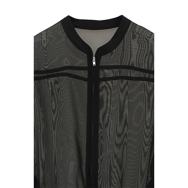 MANOF / �ޥΥ� SHEER VOLUME SLEEVE BLOUSON