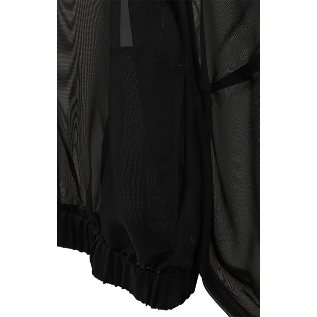 MANOF / �ޥΥ� SHEER VOLUME SLEEVE BLOUSON