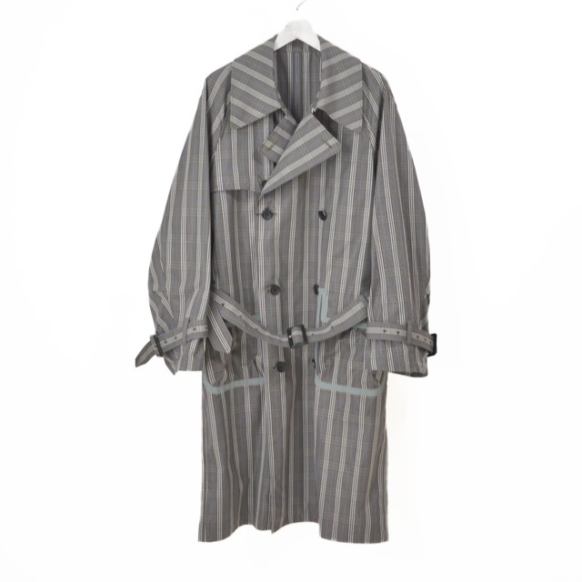 Name. �͡���  C/N PLAID TRENCH COAT