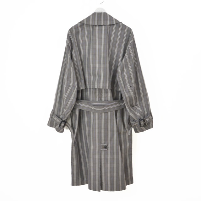 Name. �͡���  C/N PLAID TRENCH COAT