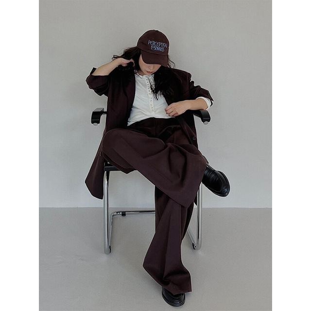 CREDONA / ����ɥ� SILK BREND HENRY NECK L/S TEE