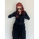 CREDONA / ����ɥ� SILK BREND HENRY NECK L/S TEE