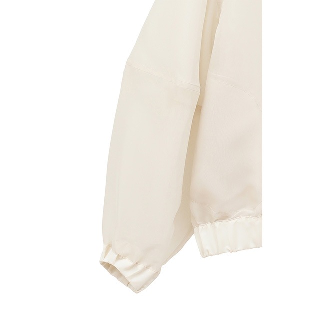 MANOF / �ޥΥ� SHEER VOLUME SLEEVE BLOUSON