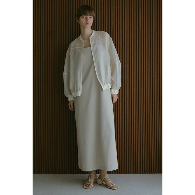 MANOF / �ޥΥ� SHEER VOLUME SLEEVE BLOUSON