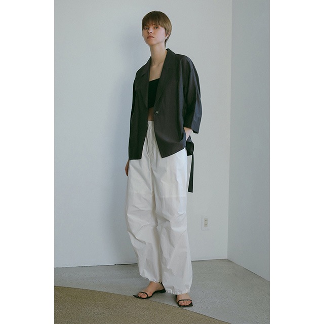 MANOF / �ޥΥ� VISCOSE HALF SLEEVE JACKET