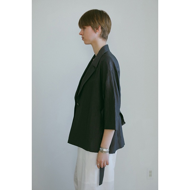 MANOF / �ޥΥ� VISCOSE HALF SLEEVE JACKET