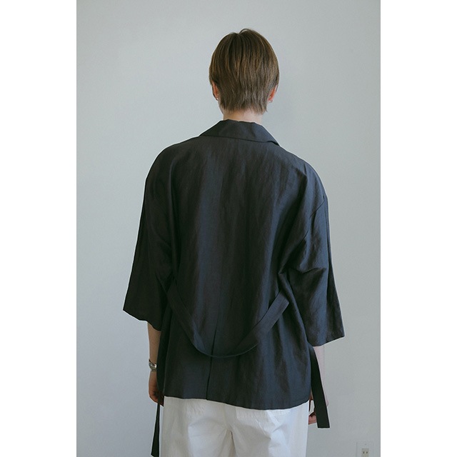 MANOF / �ޥΥ� VISCOSE HALF SLEEVE JACKET