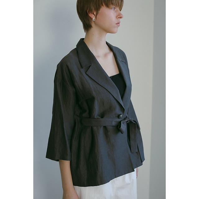 MANOF / �ޥΥ� VISCOSE HALF SLEEVE JACKET