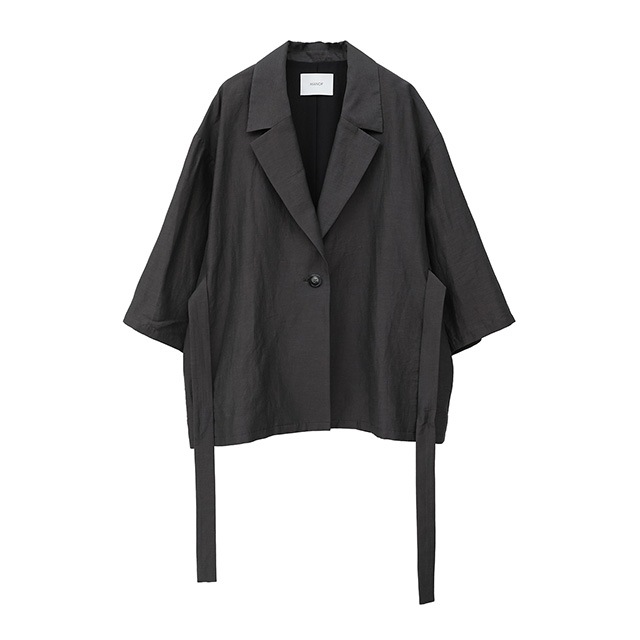 MANOF / �ޥΥ� VISCOSE HALF SLEEVE JACKET