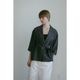 MANOF / �ޥΥ� VISCOSE HALF SLEEVE JACKET