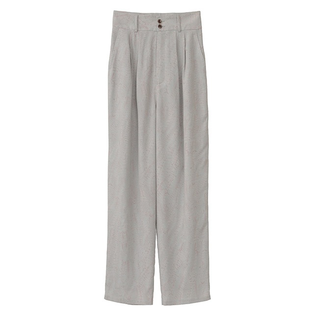 CLANE / ����� HIGH WAIST PYTHON PANTS