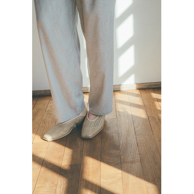 CLANE / ����� HIGH WAIST PYTHON PANTS