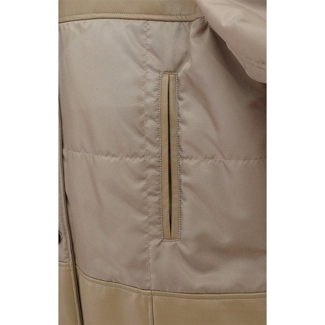 CLANE / ����� LEATHER SWITCHING OVER JACKET