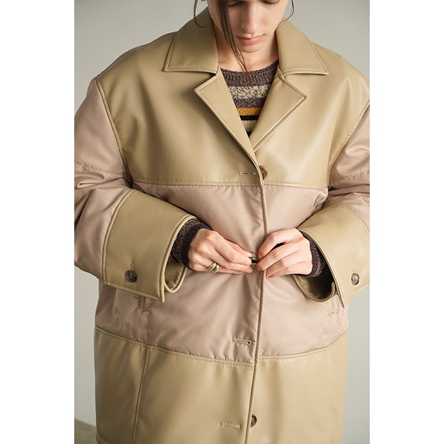 CLANE / クラネ LEATHER SWITCHING OVER JACKET｜アーストライブ