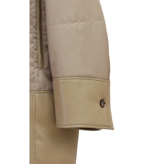 CLANE / ����� LEATHER SWITCHING OVER JACKET