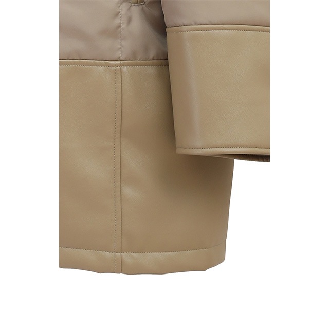 CLANE / ����� LEATHER SWITCHING OVER JACKET