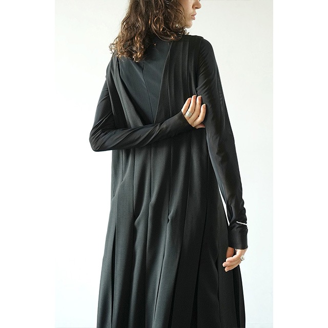 CLANE / ����� SHEER MESH CREW NECK TOPS