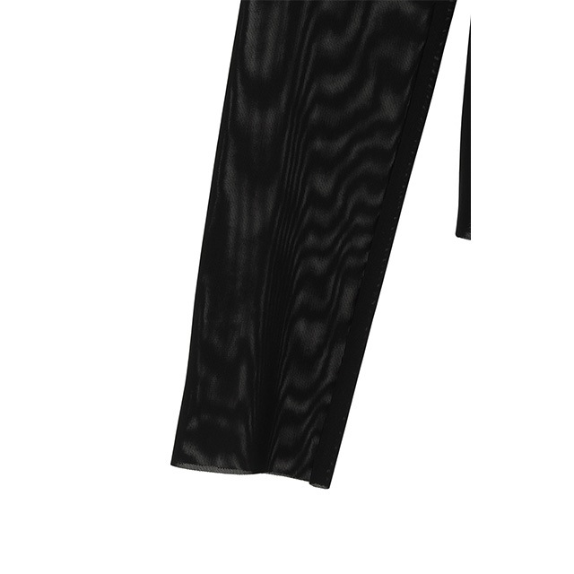 CLANE / ����� SHEER MESH CREW NECK TOPS