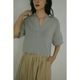 MANOF / �ޥΥ� KNIT POLO TOPS 