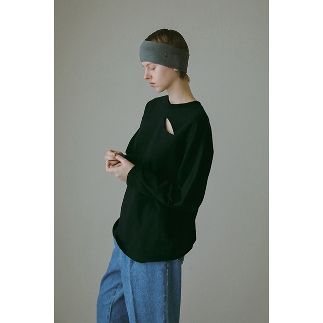 MANOF / �ޥΥ� SLIT LONG TEE